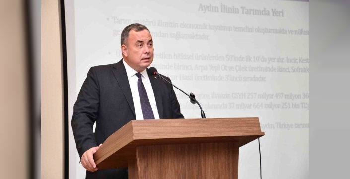 Fevzi Çondur: Aydın tarımı kuraklık tehdidi altında, iklime uyumlu tarım şart