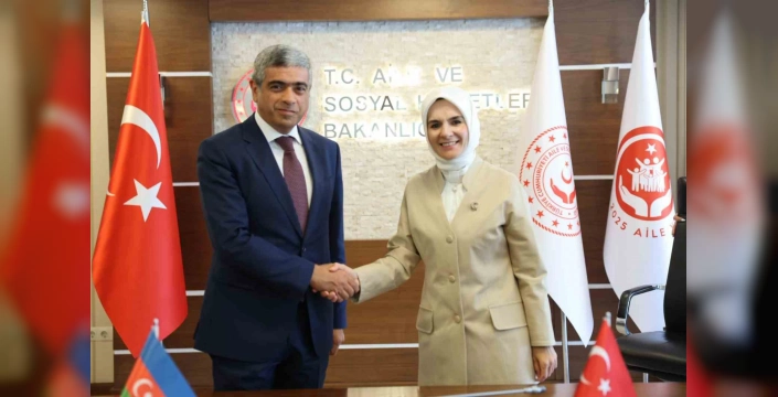 Göktaş ve Aliyev görüştü: Koruyucu Aile Bakanlar Bildirisi imzalandı