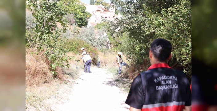 Güvercinlik Vadisi'nde çevre düzenlemesi