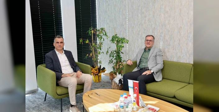 Hacılar Belediye Başkanı Özdoğan, Aksa Doğalgaz yetkilisiyle görüştü