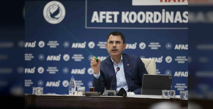 Hatay'da deprem sonrası inşa çalışmalarına teşekkür