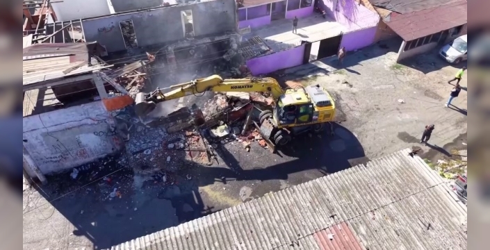 Hıdırağa (Kore) Mahallesi'nde beyaz sayfa: Metruk binalar yıkıldı, zulalar kapatıldı