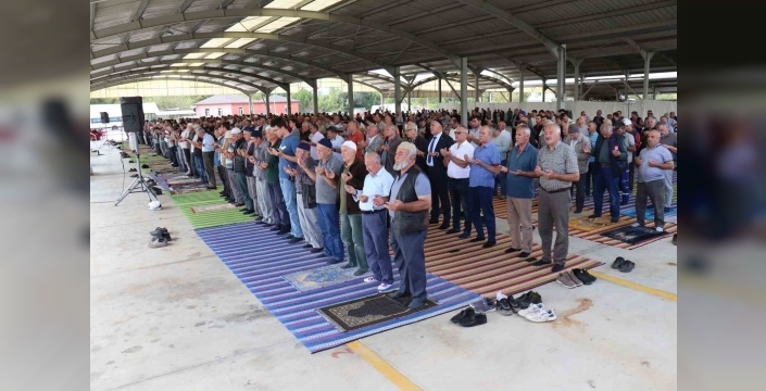 Hisarcık'ta geleneksel yağmur duası yapıldı