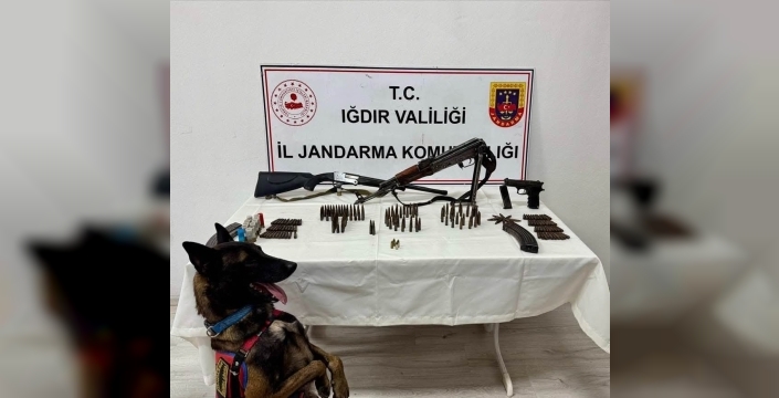 Iğdır'da silah kaçakçılığı operasyonu: Çok sayıda silah ve mühimmat ele geçirildi