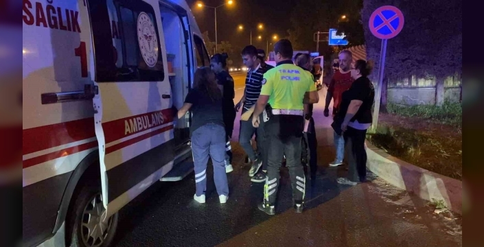 İnegöl'de trafik kazası: 1 yaralı