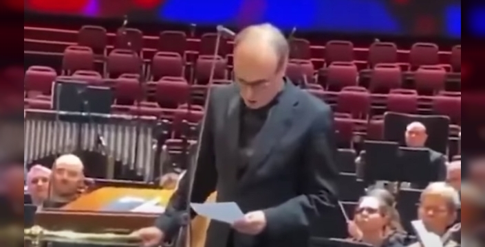 İsrailli şef Ilan Volkov, savaş karşıtı protestoda tutuklandı