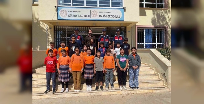 Karacasu'da okul çevrelerinde güvenlik denetimi