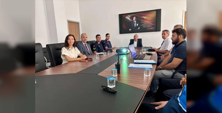 Karpuzlu'da okul güvenliği toplantısı: Öğrenciler için önlemler görüşüldü