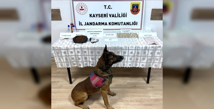 Kayseri'de uyuşturucu ve tarihi eser operasyonu: 1 gözaltı