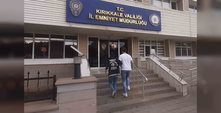Kırıkkale'de 14 yıl 7 ay hapis cezası olan firari hükümlü yakalandı