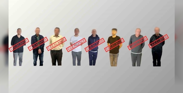 Kırmızı bültenle aranan 8 suçlu Türkiye'ye getirildi
