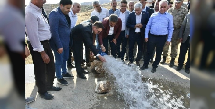Kızılsu köyünün içme suyu sorunu çözüldü