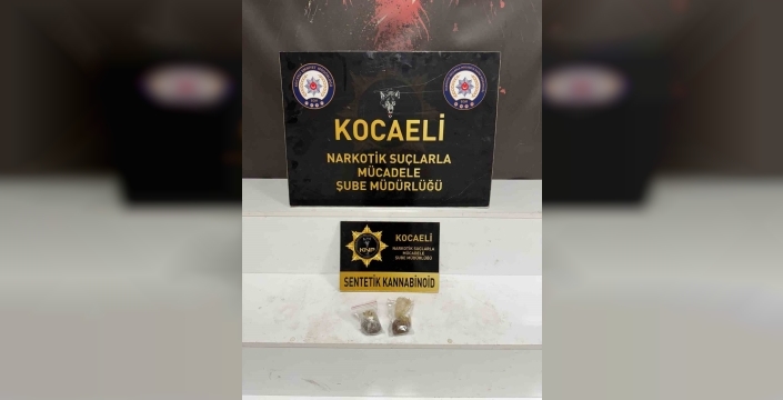 Kocaeli'nde uyuşturucu operasyonu: İki şüpheli tutuklandı