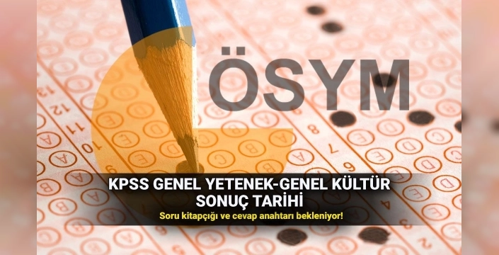 KPSS A Grubu sonuçları 10 Ekim'de açıklanacak
