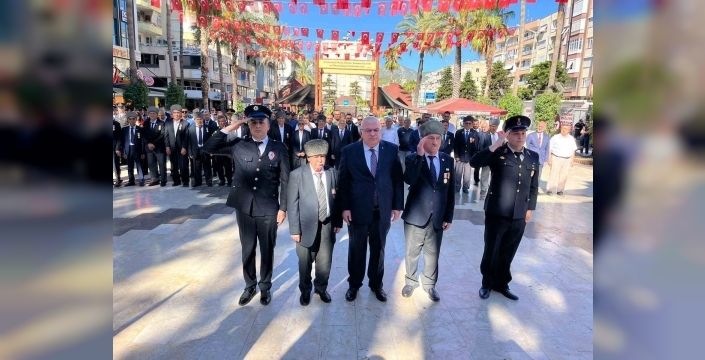 Kumluca'da 19 Eylül Gaziler Günü töreni
