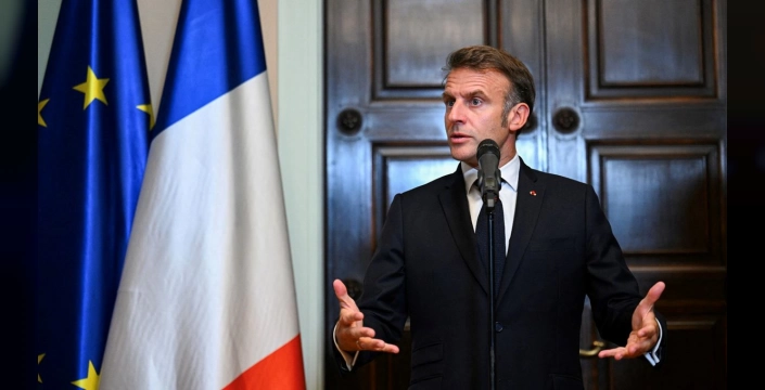 Macron: ABD'nin Filistinlilere vize vermemesi kabul edilemez