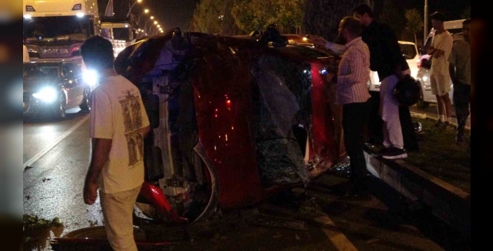 Malatya'da zincirleme kaza: 2 yaralı