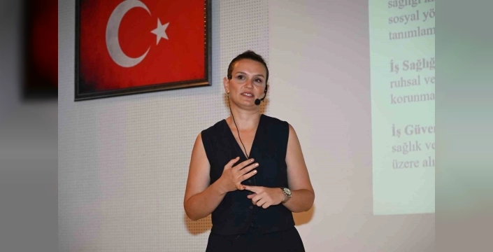 Manisa'da MASKİ personeline iş güvenliği eğitimi