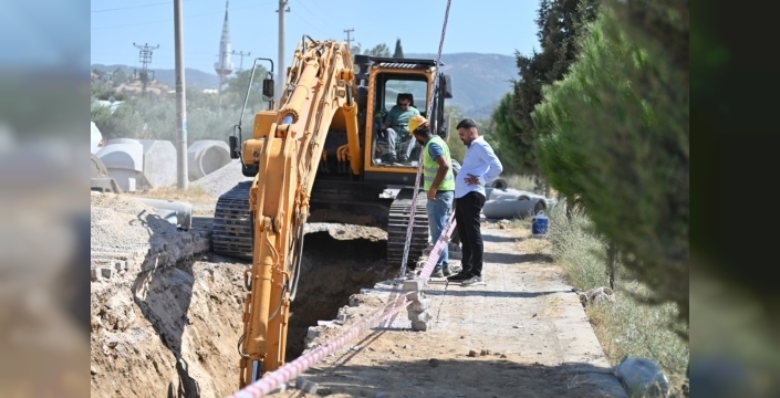 MASKİ, Irlamaz ve Selvilitepe Mahallelerine 1,5 kilometre kanalizasyon hattı döşüyor