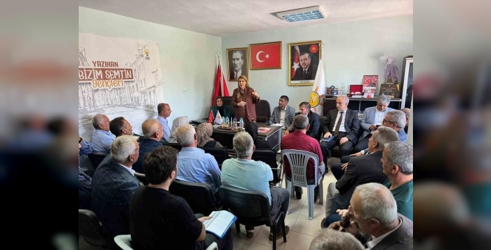 Milletvekili Ölmeztoprak'tan Yazıhan'a Ziyaret: Birlik ve Beraberlik Vurgusu