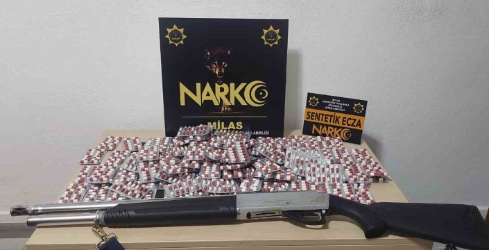 Muğla'da büyük uyuşturucu operasyonu: 2115 hap ele geçirildi, 3 kişi tutuklandı
