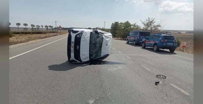 Muratlı'da trafik kazası: 2 yaralı