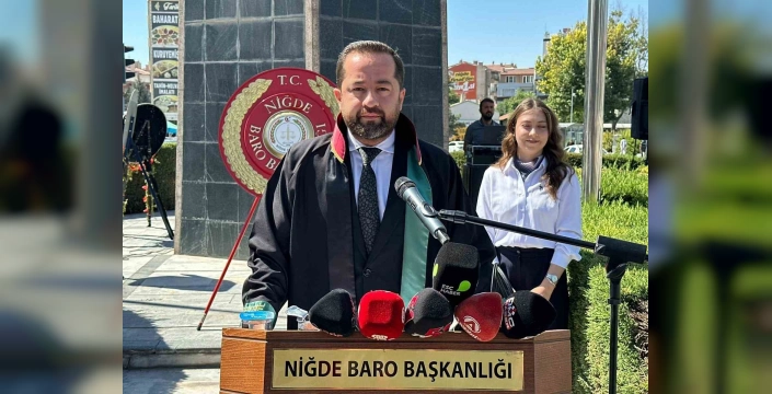 Niğde'de yeni adli yıl: Hukuk fakültelerinin plansız açılması mesleği tehdit ediyor
