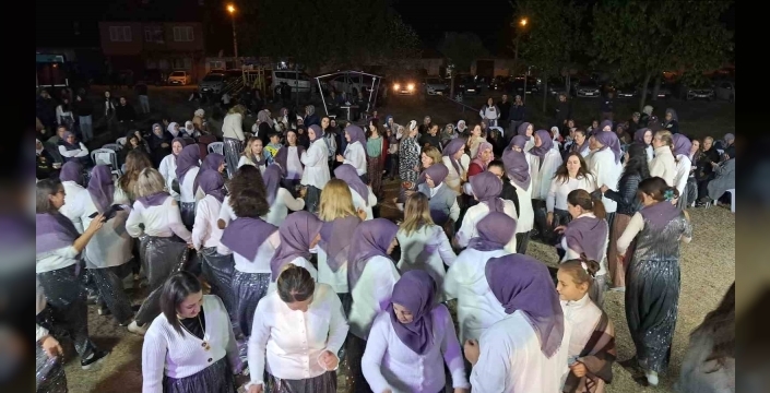 Pazaryeri'nde Kınık Festivali'nde kadınların eğlencesi Şalvar Gecesi'ne damga vurdu