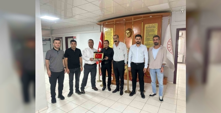 Sağlık-Sen Şırnak Şube Başkanı Anmal, Şehit Aydoğan Aydın Devlet Hastanesi'ni ziyaret etti