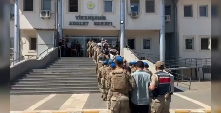 Şanlıurfa'da organize suç örgütüne baskın: 18 şüpheli yakalandı
