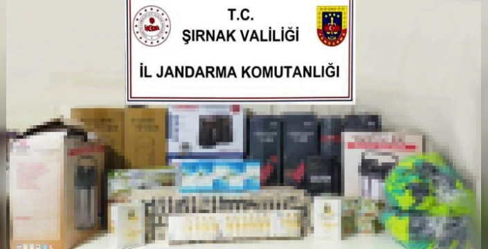 Şırnak'ta büyük operasyon: 22 milyon liralık kaçak ürün ele geçirildi