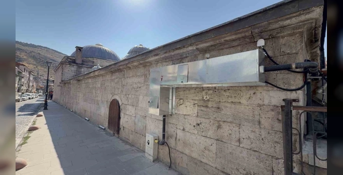 Sivas'ta tarihi Ali Paşa Hamamı doğal gaza geçti