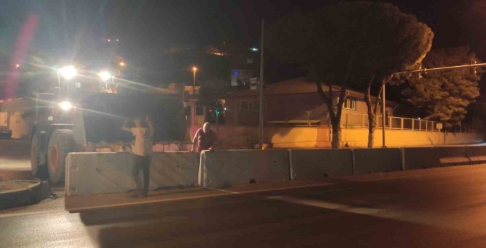 Söke Sazlı Işıklı Kavşağı yeniden trafiğe açıldı