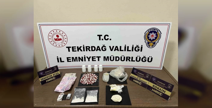 Tekirdağ'da uyuşturucu operasyonu: 10 tutuklama