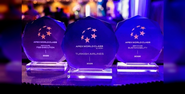 THY, APEX'ten beşinci kez 'World Class' ödülünü aldı