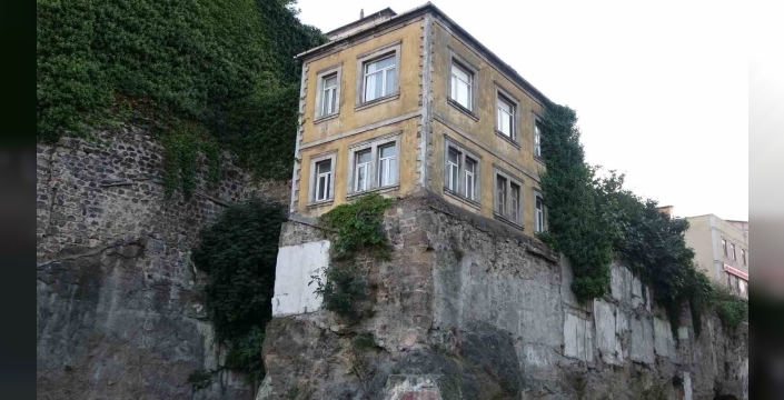 Trabzon'un tarihi surları: Kentsel dönüşüm, tarihi evleri gün yüzüne çıkardı