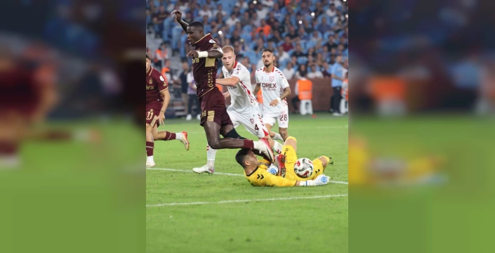 Trabzonspor-Samsunspor maçı 1-1 berabere bitti