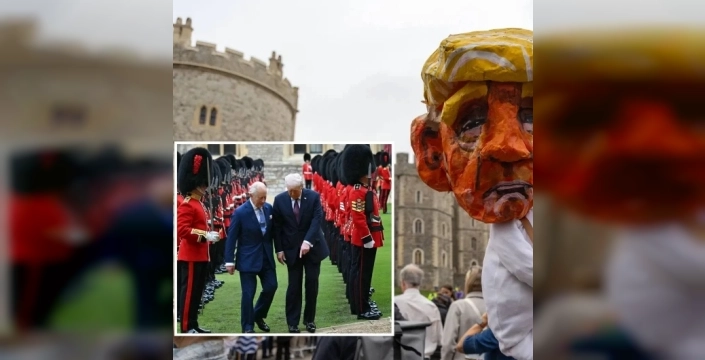 Trump'ın İngiltere Ziyareti Protesto Edildi: Soykırım ve Irkçılık Suçlamaları