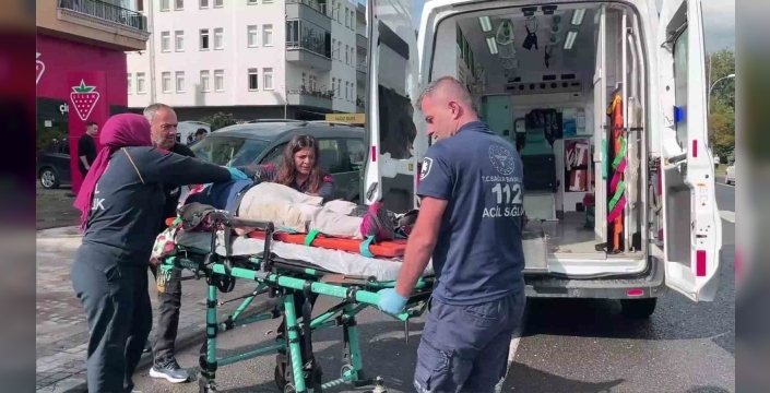 Ünye'de Kaza: Yaşlı Kadın Ağır Yaralı