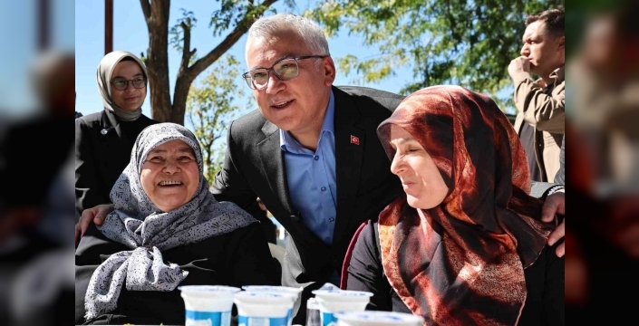 Vali Şimşek, Hafik Gölü'nde şehit aileleri ve gazilerle buluştu