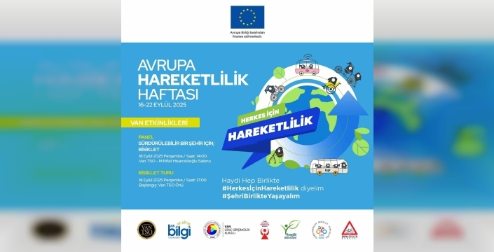 Van'da sürdürülebilir şehir için bisiklet paneli ve turu düzenlenecek