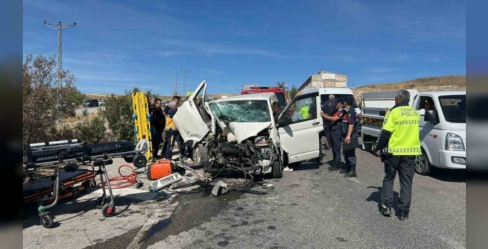 Yozgat'ta trafik kazası: 5 yaralı