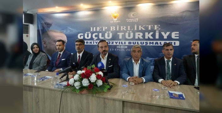 Zorlu, Iğdır'da açıkladı: Terörsüz Türkiye süreci dikkatlice devam ediyor