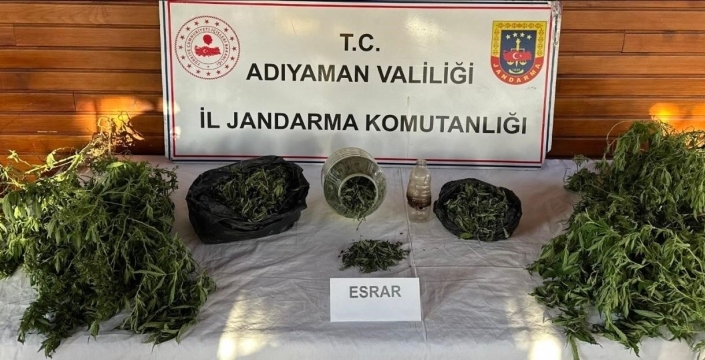 Adıyaman'da uyuşturucu operasyonu: 3 tutuklama
