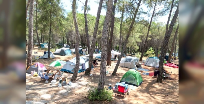 Akyaka'da Gökova Orman Kampı, yenilenen yüzüyle ilgi odağı oldu