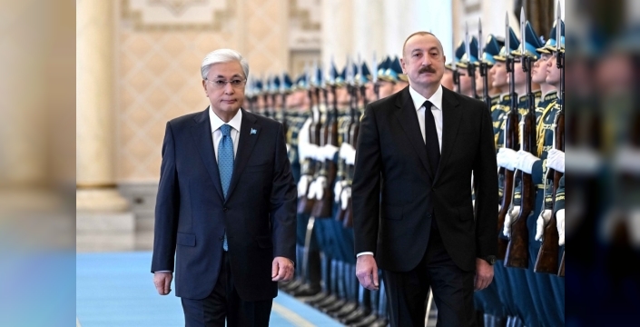 Aliyev ve Tokayev: Orta Koridor'un geleceği masada