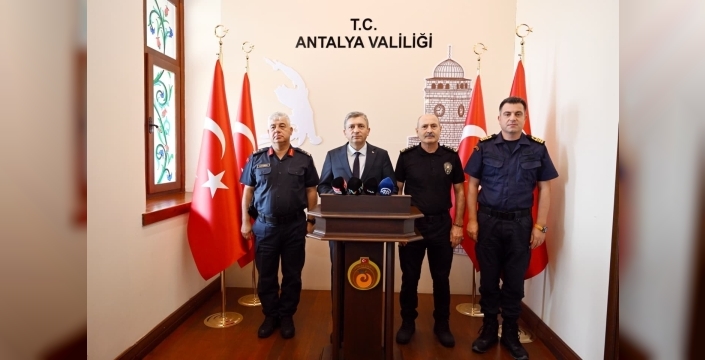 Antalya'da eylül ayı asayiş bilançosu açıklandı: Uyuşturucuya ve kaçakçılığa büyük darbe