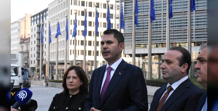 Bakan Kurum: AB ile işbirliği sadece iklimle sınırlı kalmamalı