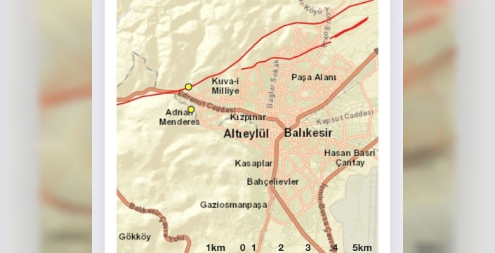Balıkesir'de tarihi fayda depremler yeniden başladı