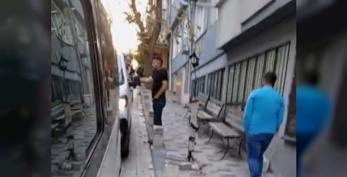 Bandırma'da park tartışması kavgaya dönüştü: Tehditler kayıtlara geçti